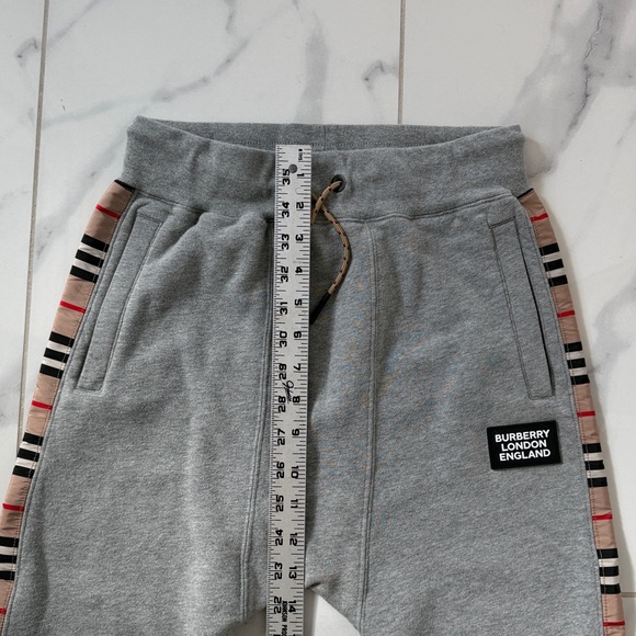 Burberry London Check Panel Cotton Jogging Joggers Pant Boys Size 12 - Picture 15 of 16
